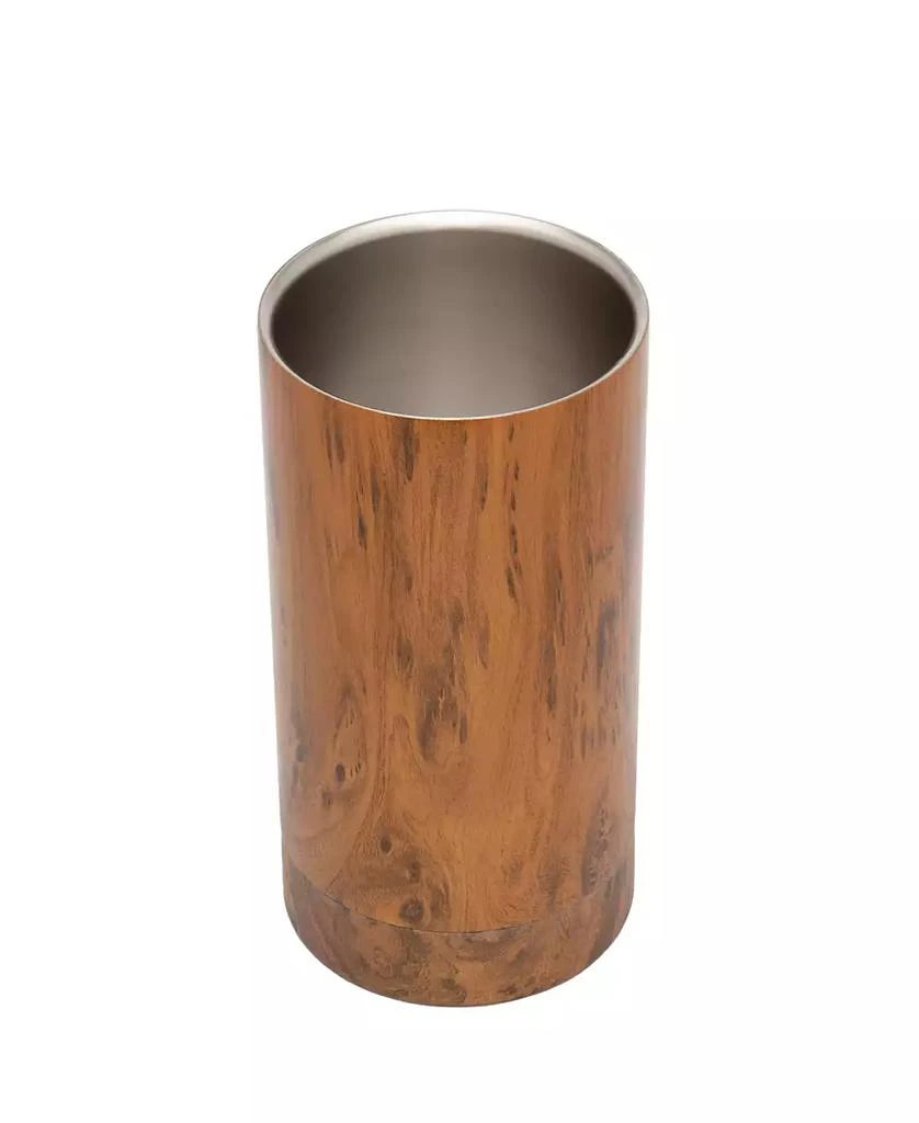 Cambridge Silversmiths Wood Decal Insulated Wine Chiller 3