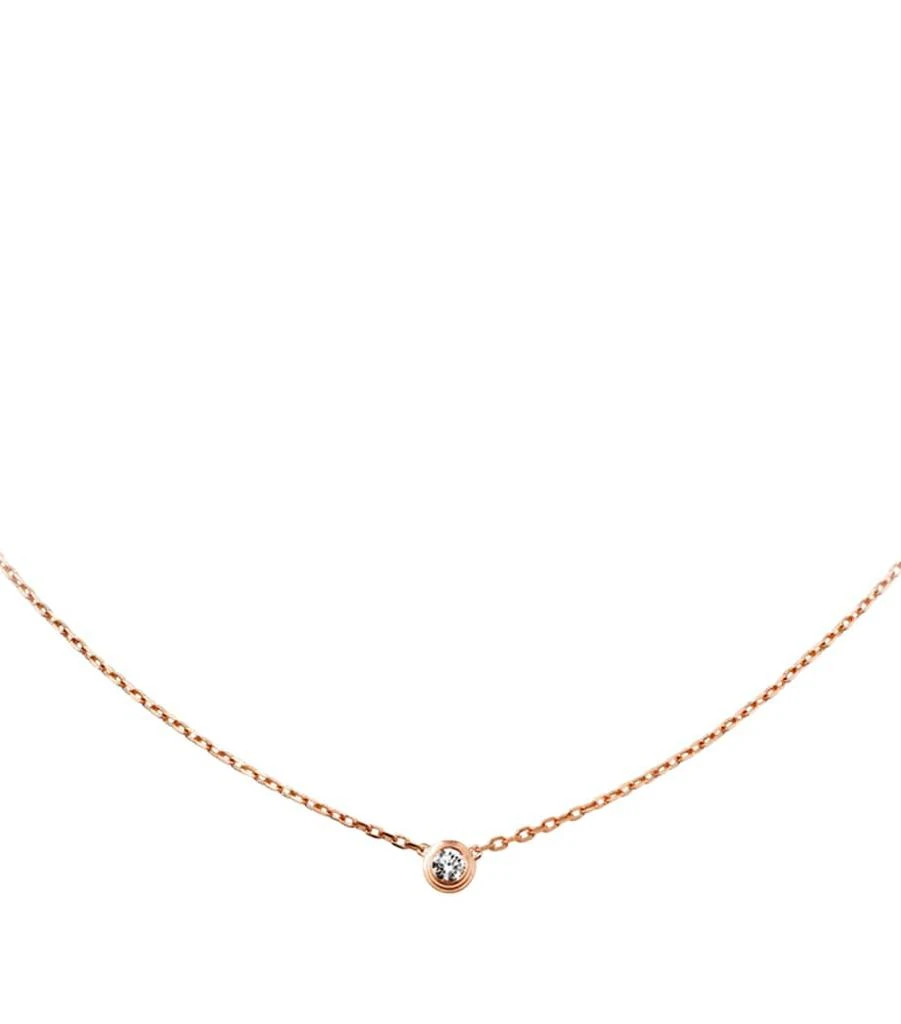 Cartier D'amour Necklace Large Cartier Small Yellow Gold And
