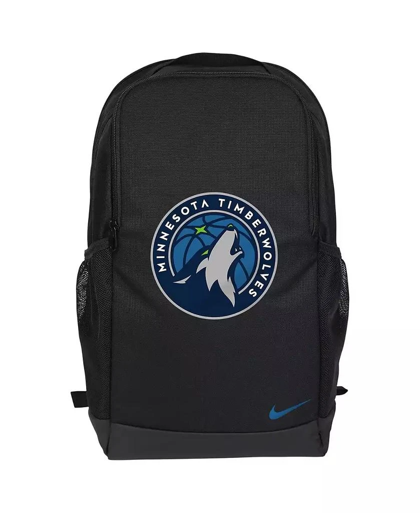 NIKE Black Minnesota Timberwolves Brasilia Backpack 1