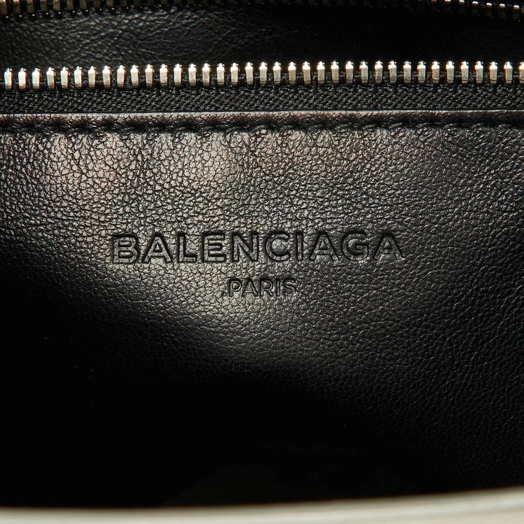 Balenciaga Balenciaga Grey Patent Leather Small Cable Shopper Tote 13