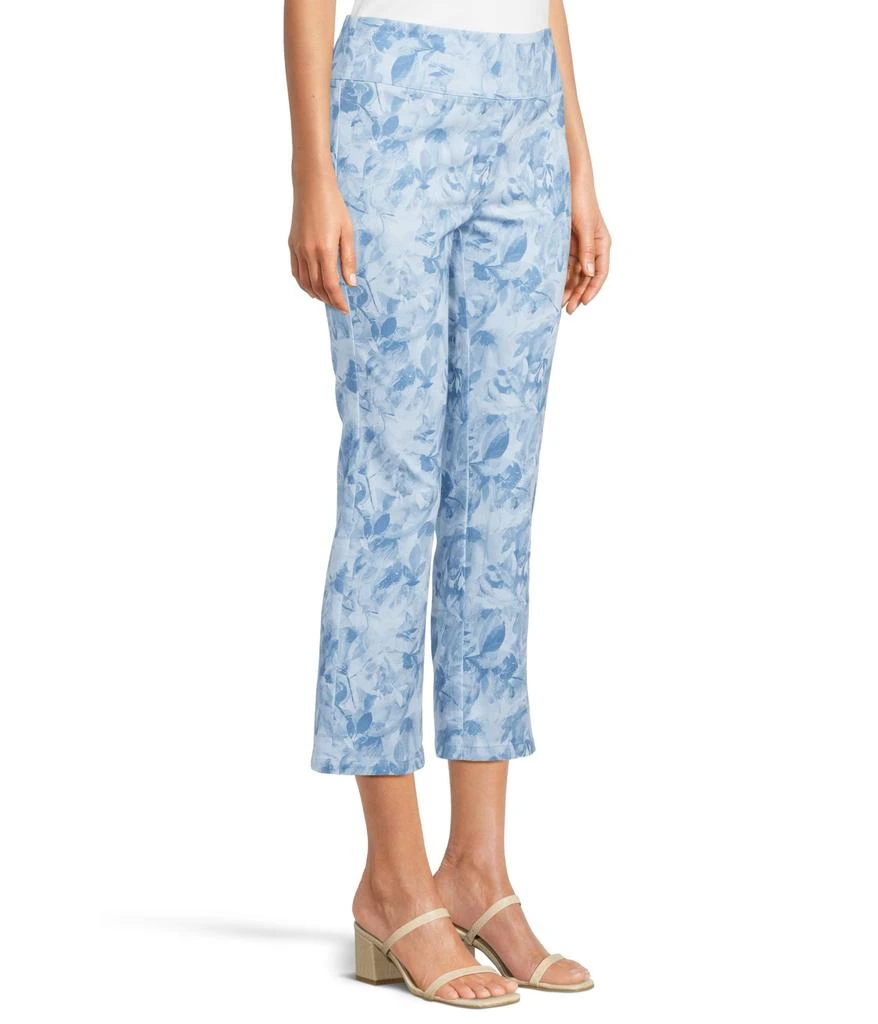 Elliott Lauren Elastic Waist, Pull On Printed Pants With Faux Welt Pockets 2