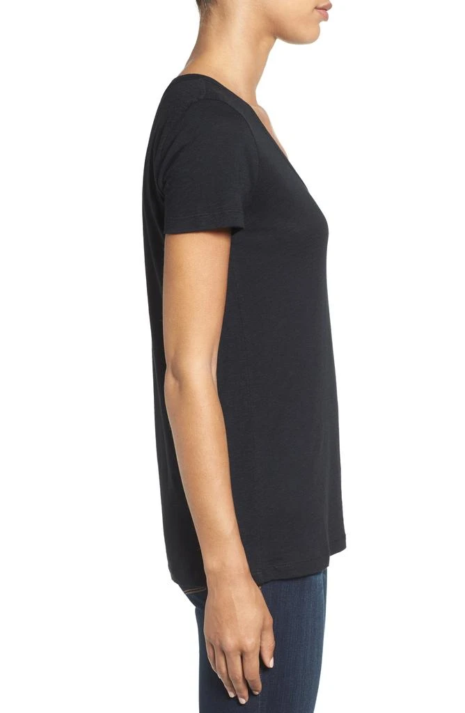 Caslon® U-Neck T-Shirt 3