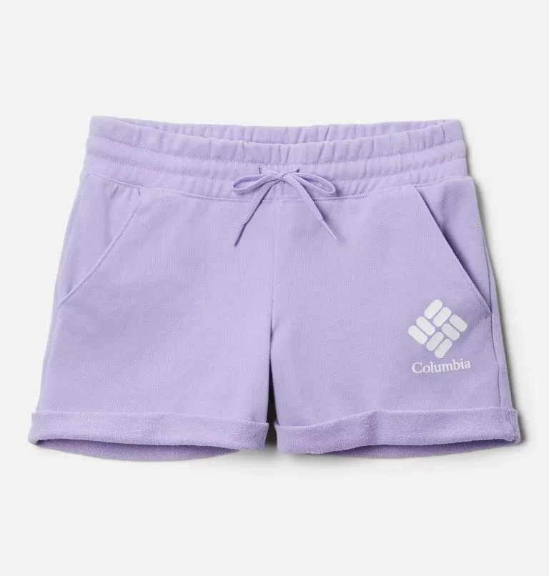Columbia Columbia Girls' Columbia Trek  French Terry Shorts- 1