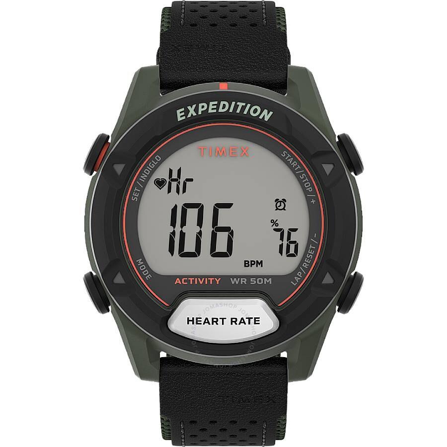 Timex Expedition Trailblazer Alarm Quartz Digital Men's Smart Watch TW4B27000