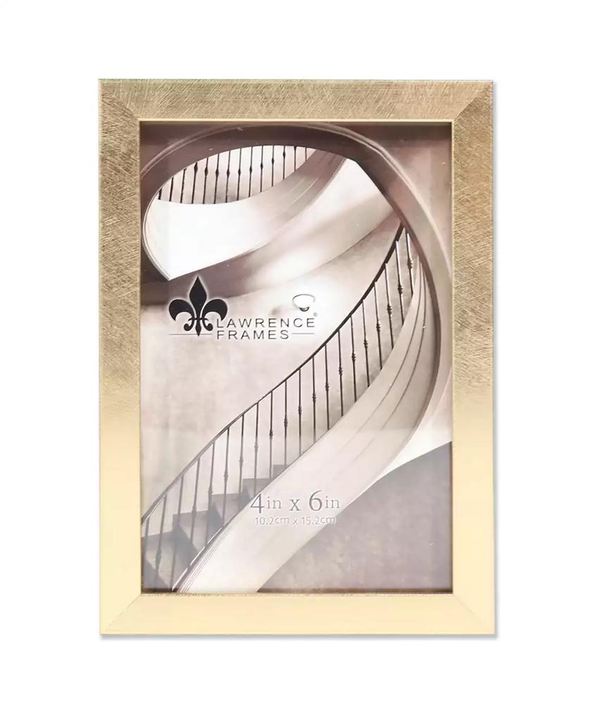 Lawrence Frames Chloe Contemporary Gold Picture Frame - 4" x 6"
