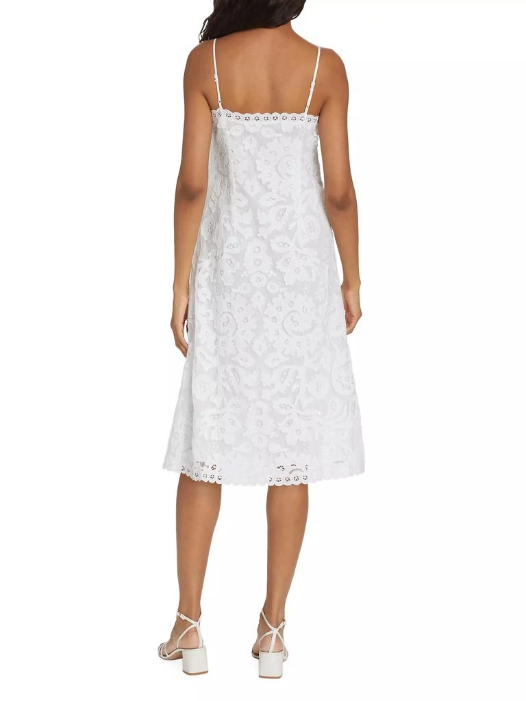 Sea Lovina Embroidered Cotton Midi-Dress 5