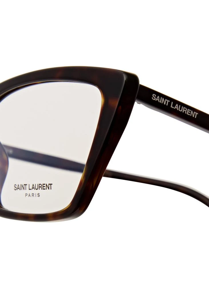 Yves Saint Laurent Mica thin cat-eye optical glasses 3