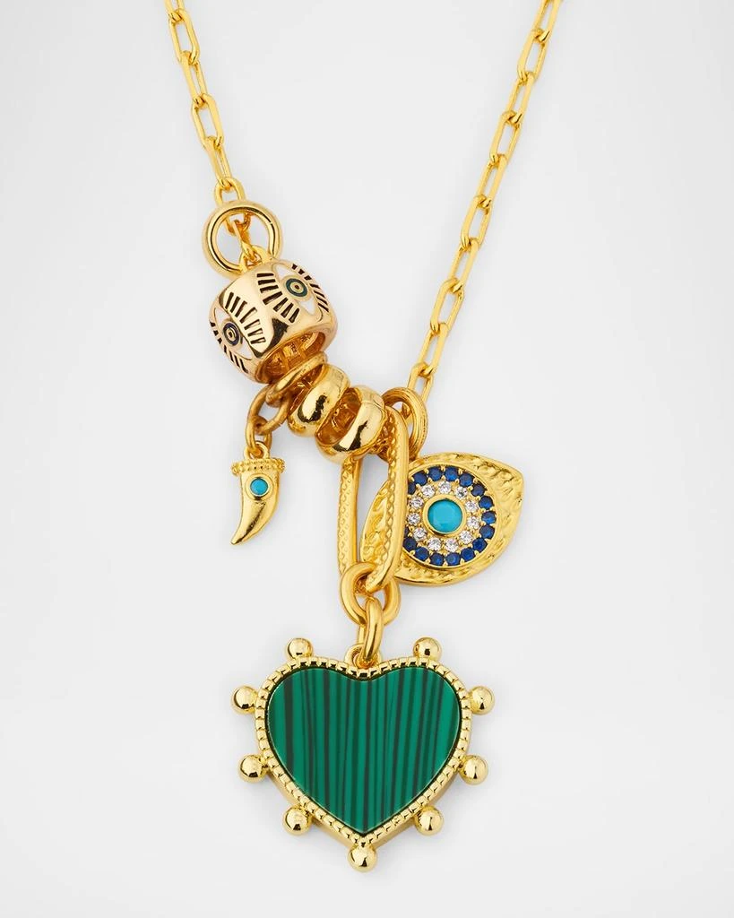 Elizabeth Cole Mathilda Charm Necklace 1