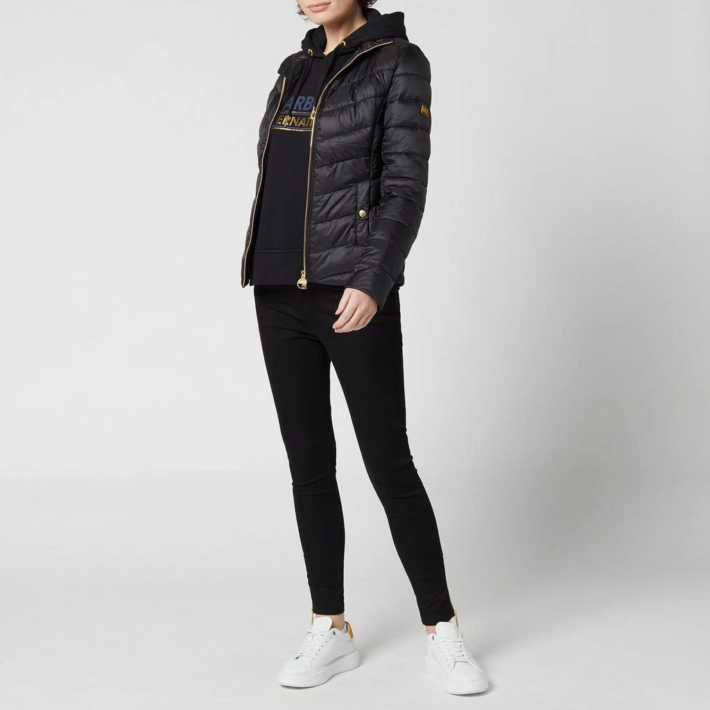 Barbour Barbour International Women's Aubern Quilted Jacket - Black 3