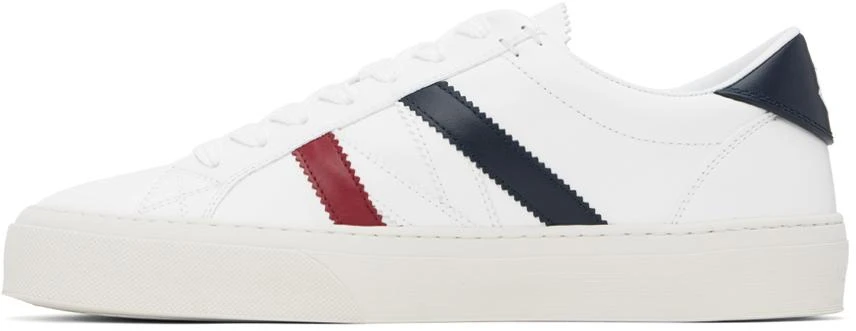 Moncler White Monaco 2 Sneakers 3