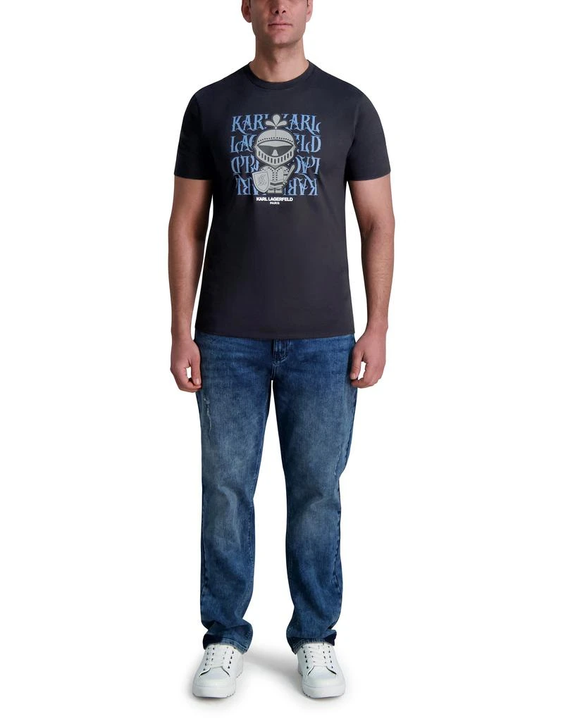 Karl Lagerfeld Paris GOTHIC LOGO KARL TEE 4