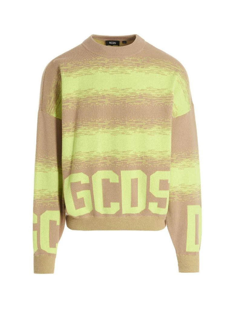 GCDS gcds Low Band Degradè Sweater 1