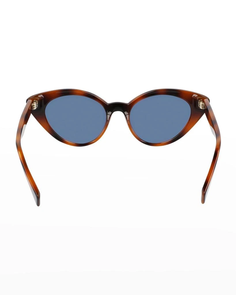 Lanvin Dramatic Plastic Cat-Eye Sunglasses 5