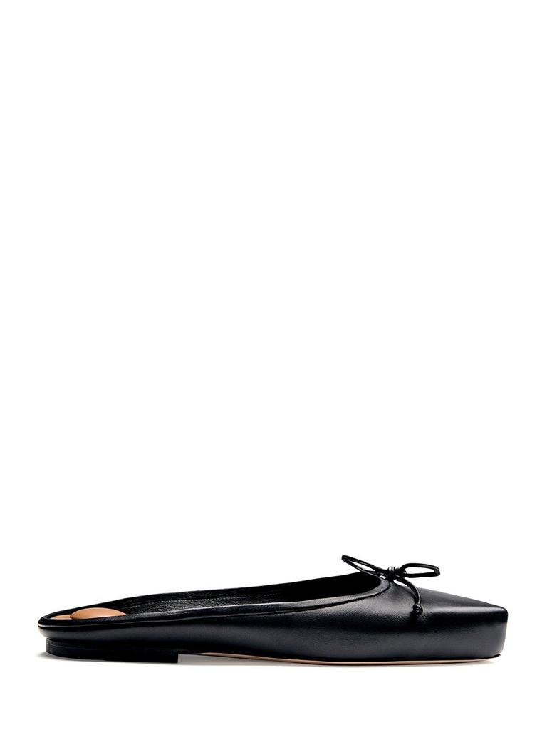 サンダル・ミュール LES MULES PLATES BALLET BALLET Les Mules Plates ballet flats in white - Jacquemus | Mytheresa