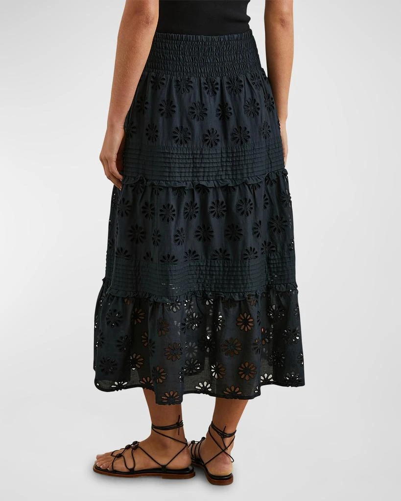 Rails Gail Floral Embroidered Midi Skirt 4