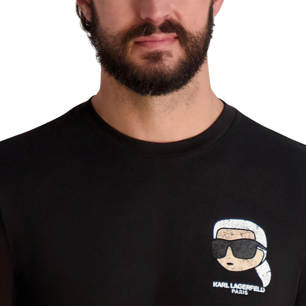 Karl Lagerfeld Paris FADED KARL HEAD T-SHIRT 5