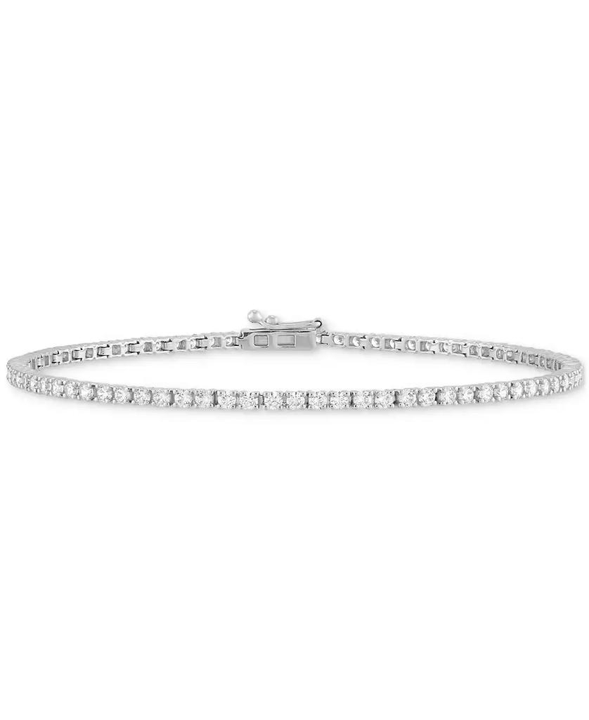 Grown With Love Lab Grown Diamond Tennis Bracelet (2 ct. t.w.) in 14k White or Yellow Gold