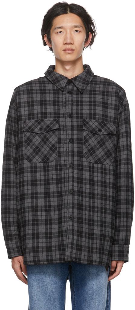 Stolen Girlfriends Club Black Inland Plaid Jacket