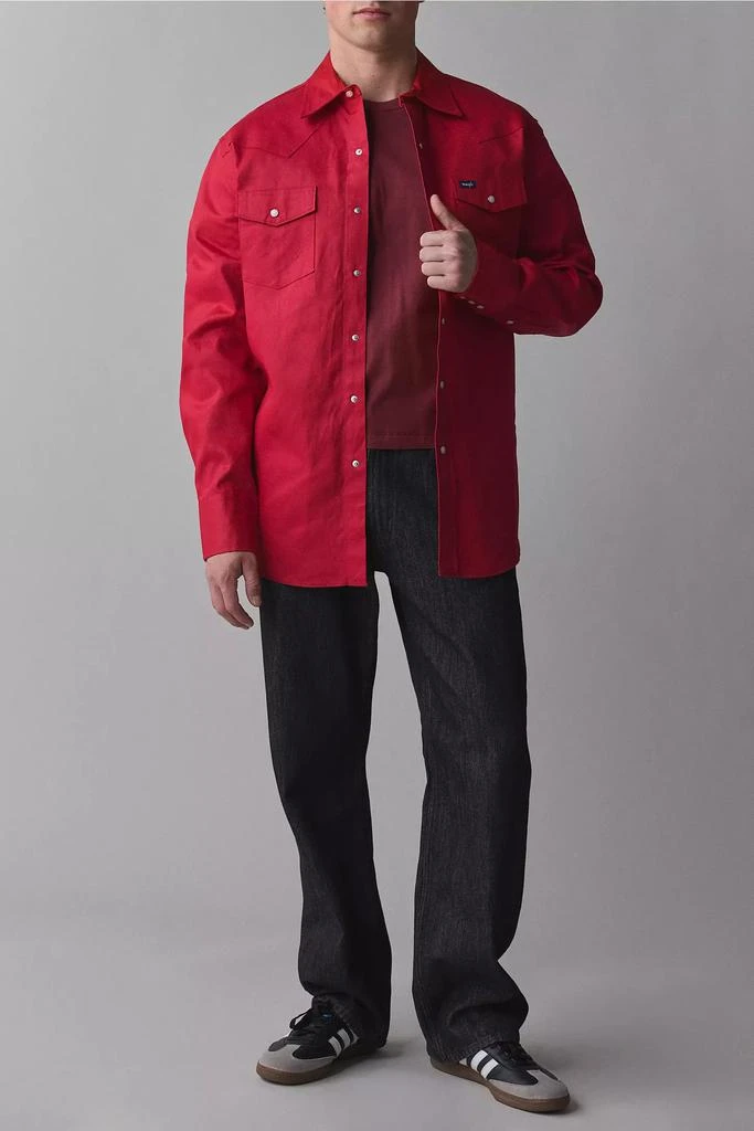 Wrangler Wrangler Twill Western Work Shirt 3