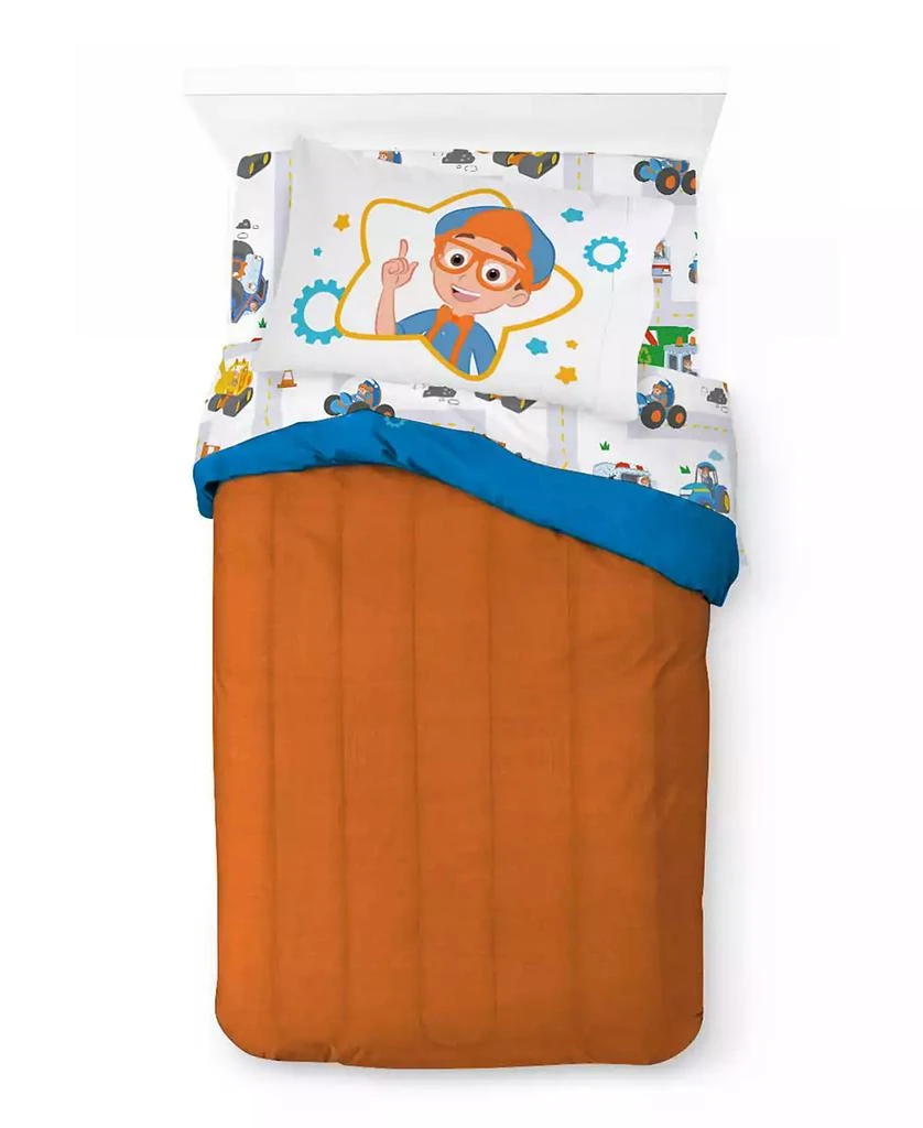 Blippi Moonbug How Does This Work 4 Piece Comforter Set 2
