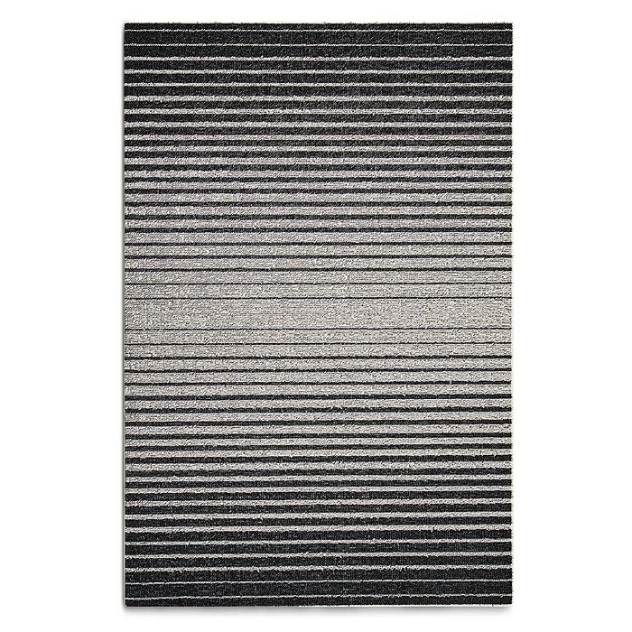 Chilewich Domino Stripe Shag Runner, 18" x 28"