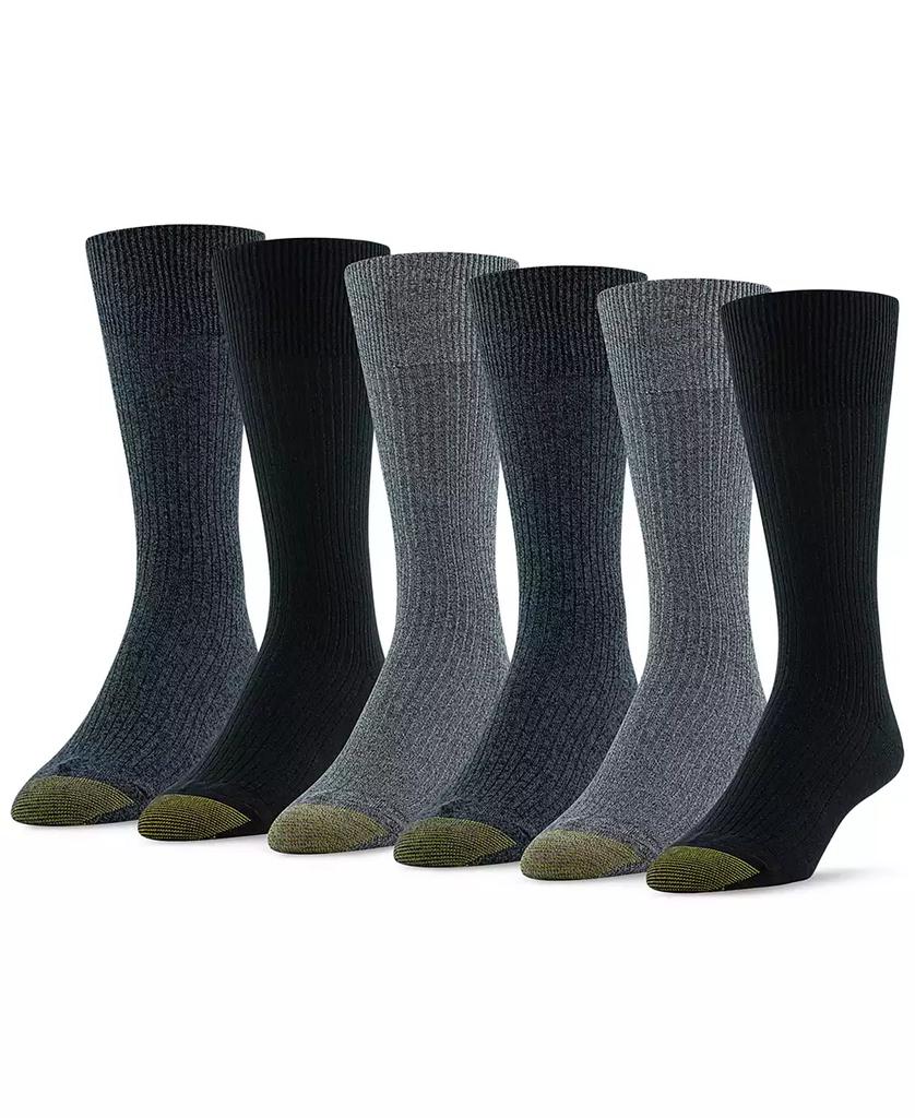 Gold Toe Men's 6-Pack Casual Stanton Socks