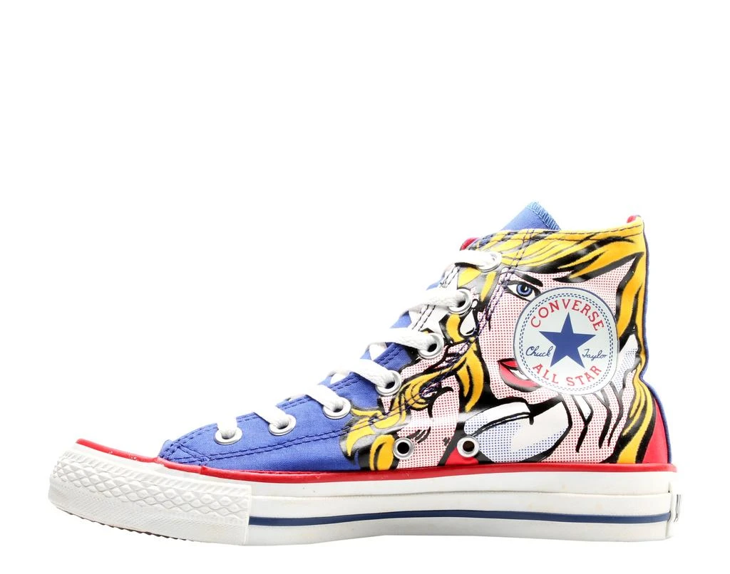 Converse Chuck Taylor All Star Pop-Art Print Royal/Yellow Hi Sneakers 113848 3