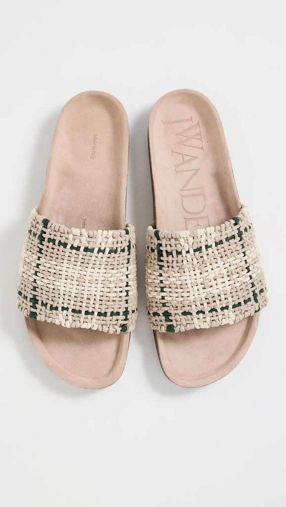 JW Anderson Check Slides 1