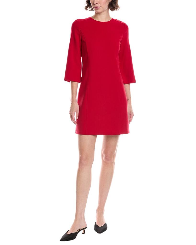 Alice + Olivia Adaline Gathered Tie-Waist Minidress