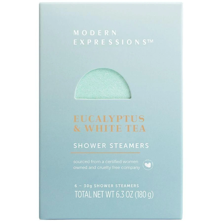 Modern Expressions Shower Steamer Eucalyptus & White Tea 1