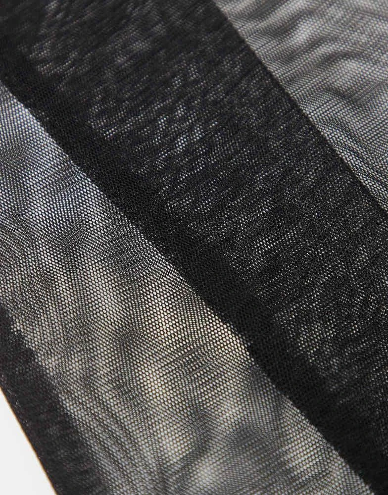 For Love 
Lemons For Love 
Lemons tulle opera length gloves in black 2