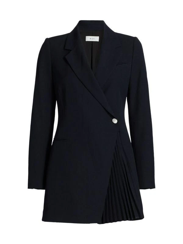 A.L.C. Callen Pleated Blazer Minidress 5