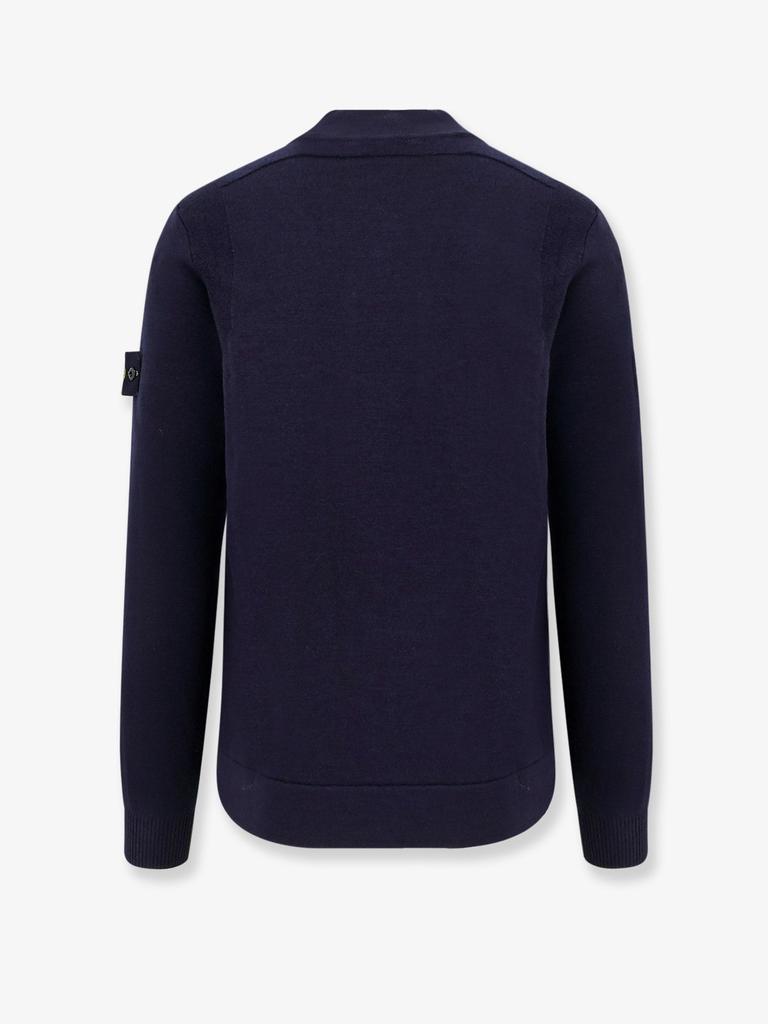 Stone Island Certified virgin wool blend cardigan