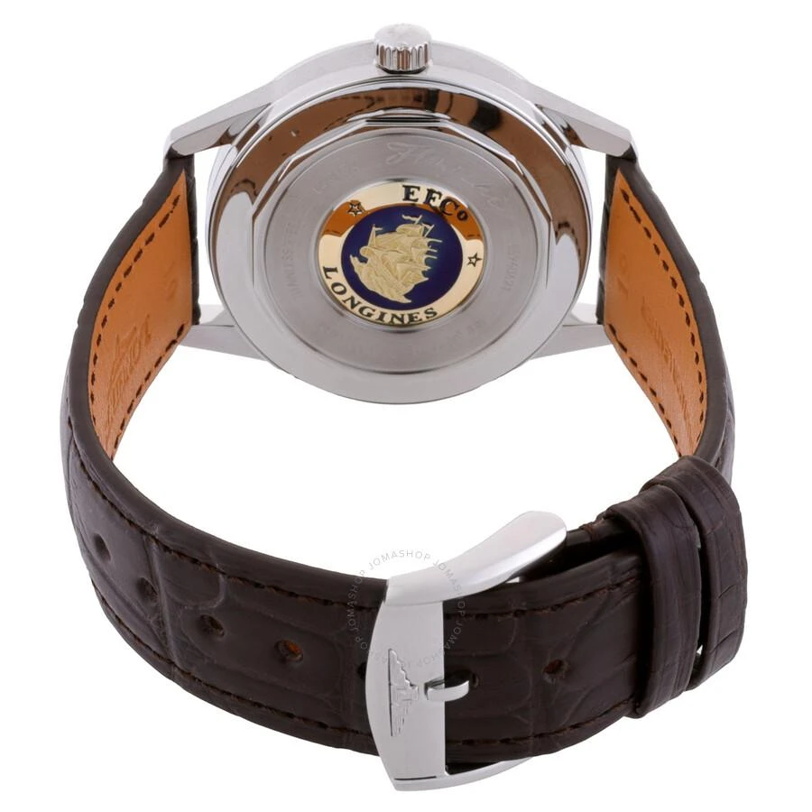 Longines Flagship Heritage Moonphase Automatic Moon Phase Brown Dial Men's Watch L4.815.4.62.2 3