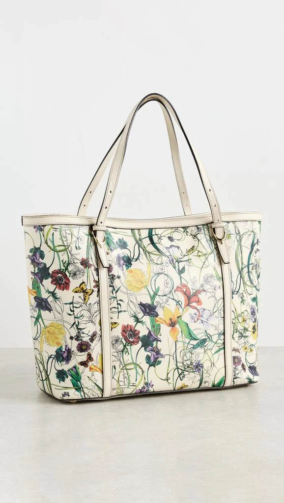 Shopbop Archive Gucci Flora Tote Bag Calfskin Leather 3