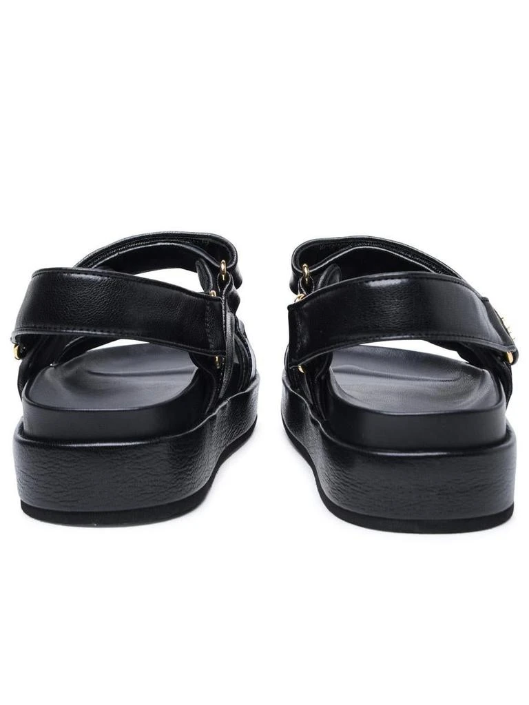 Tory Burch Tory Burch 'Kira' Black Leather Sports Sandals 4