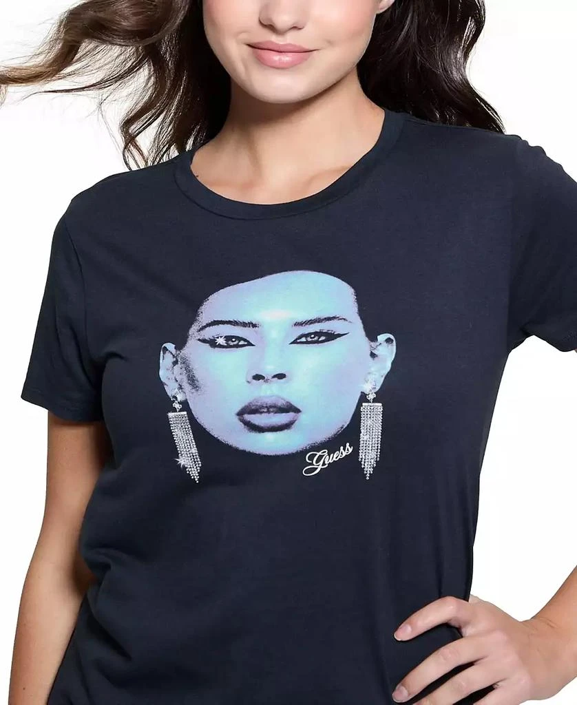 GUESS Women's Sometimes Easy Graphic Short-Sleeve T-Shirt 3