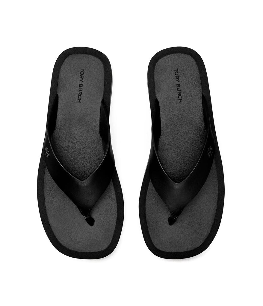 Tory Burch Leather Platform Flip Flop