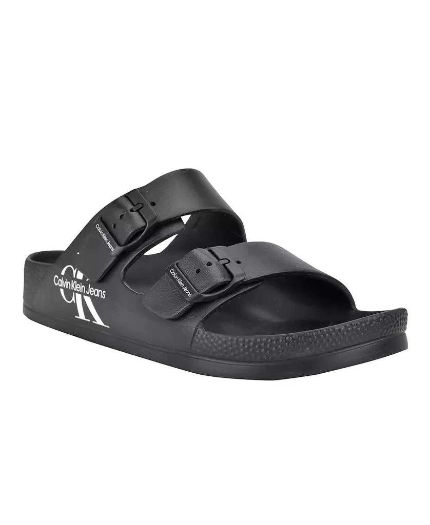 Calvin Klein Men's Zion Open Toe Casual Slip-on Sandals 1
