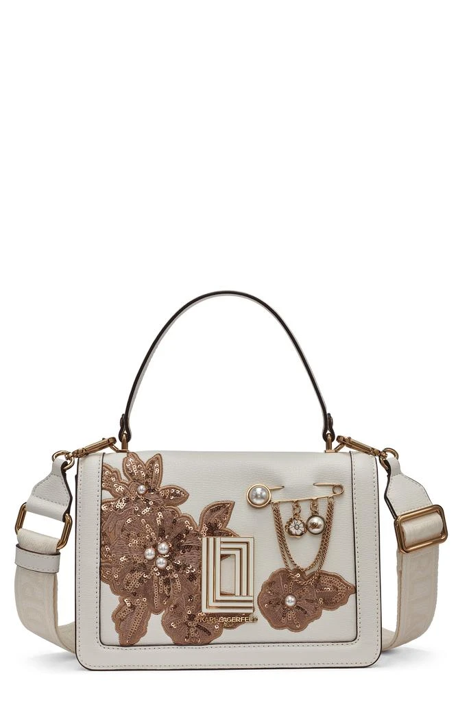 Karl Lagerfeld Paris Simone Flap Crossbody Bag