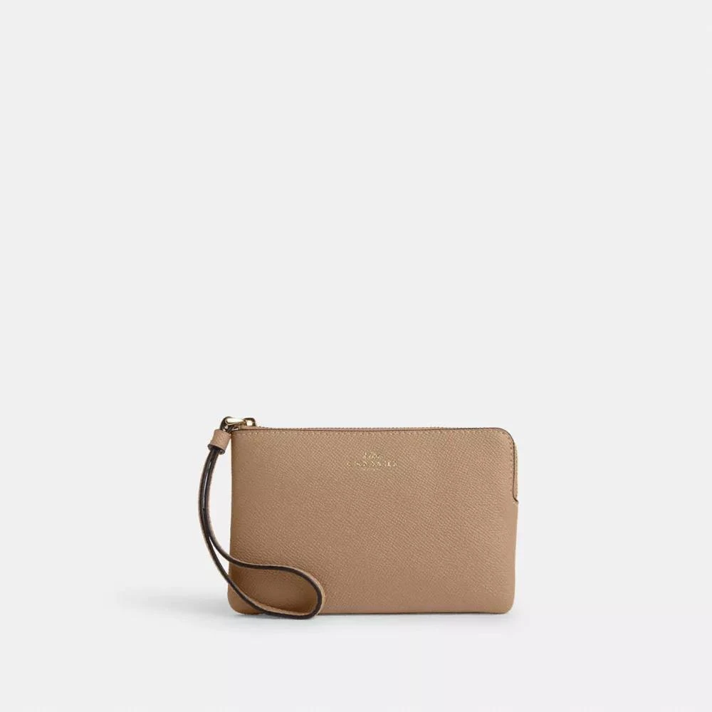 Coach Corner Zip Wristlet 1