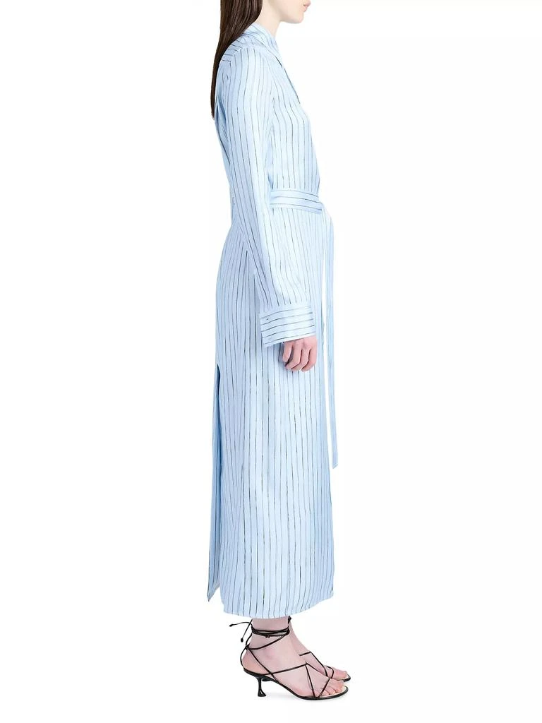 Proenza Schouler Hannah Stripe Silk Twill Shirtdress 4
