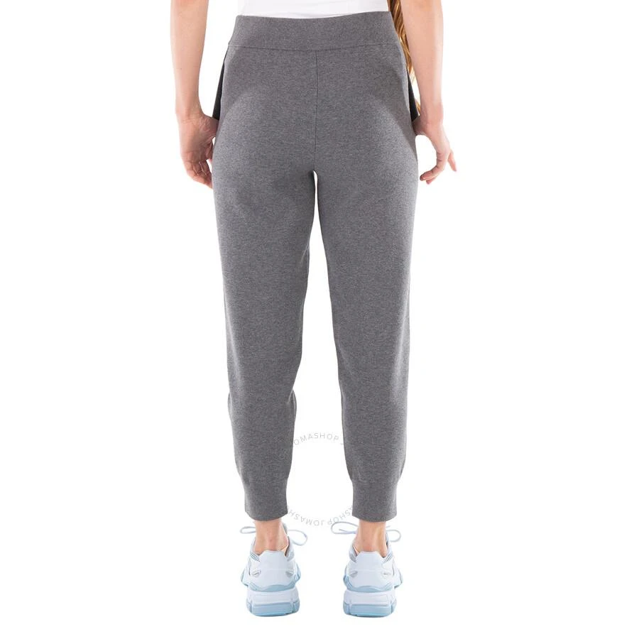 Burberry Storm Grey Melange TB Logo Knit Sweatpants 3
