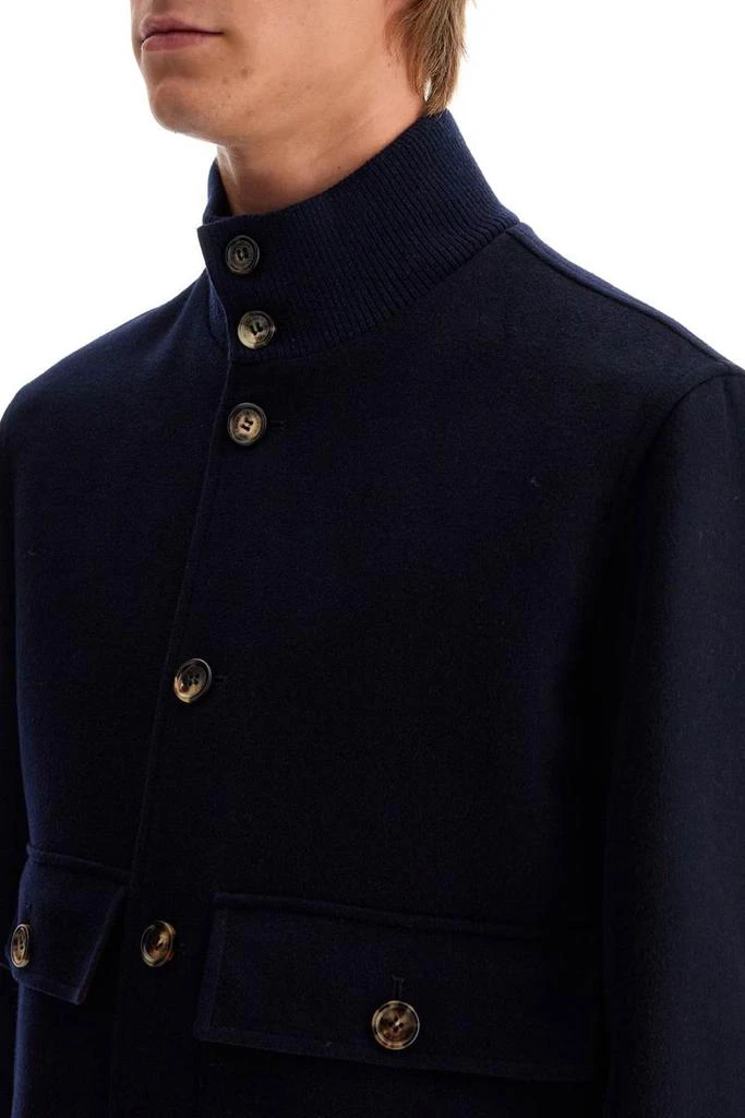 Brunello Cucinelli beaver bomber jacket in italian 4
