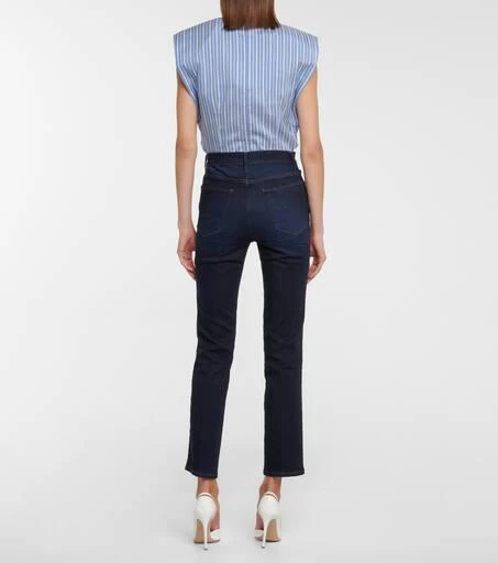FRAME Le Sylvie jeans high-rise slim jeans 3