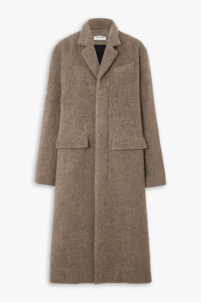 GAUCHERE Llama wool-blend coat