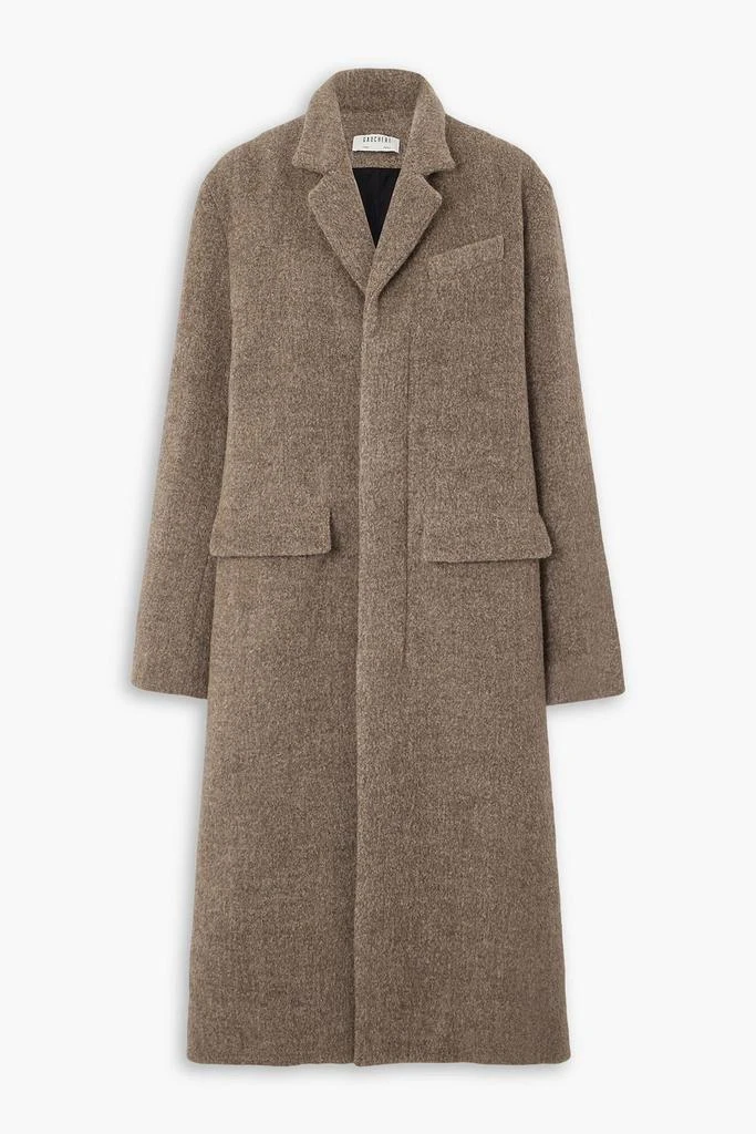 GAUCHERE Llama wool-blend coat 1