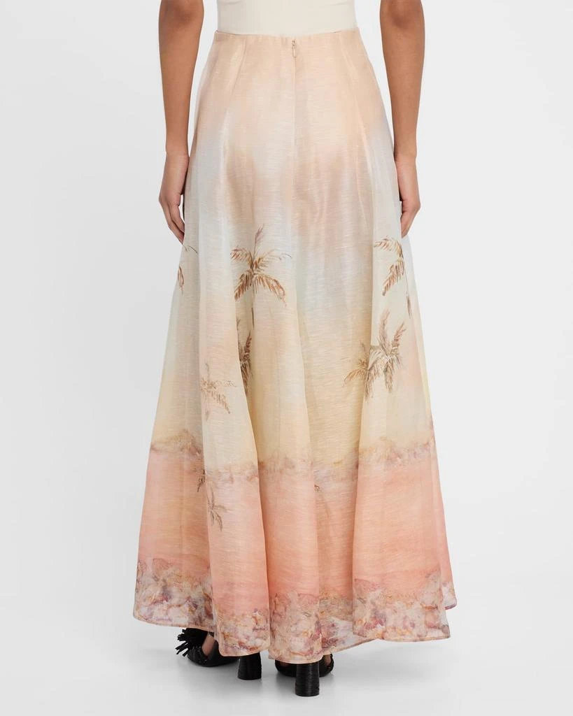 Zimmermann Illuminate A-Line Maxi Skirt 3
