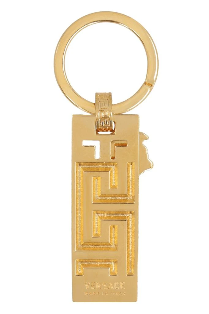 Versace Gold Metal Key Ring Hook 2