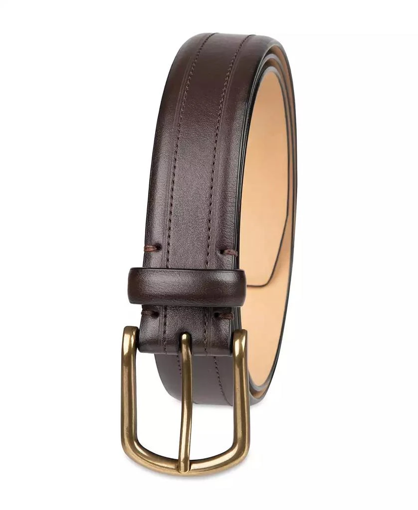 Club Room Men's Top Stitch Dress Belt 3